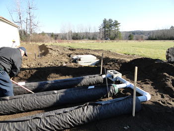 Rossignol’s Excavating is Certified in Erosion Control Practices by the Maine Department of Environmental Protection.
